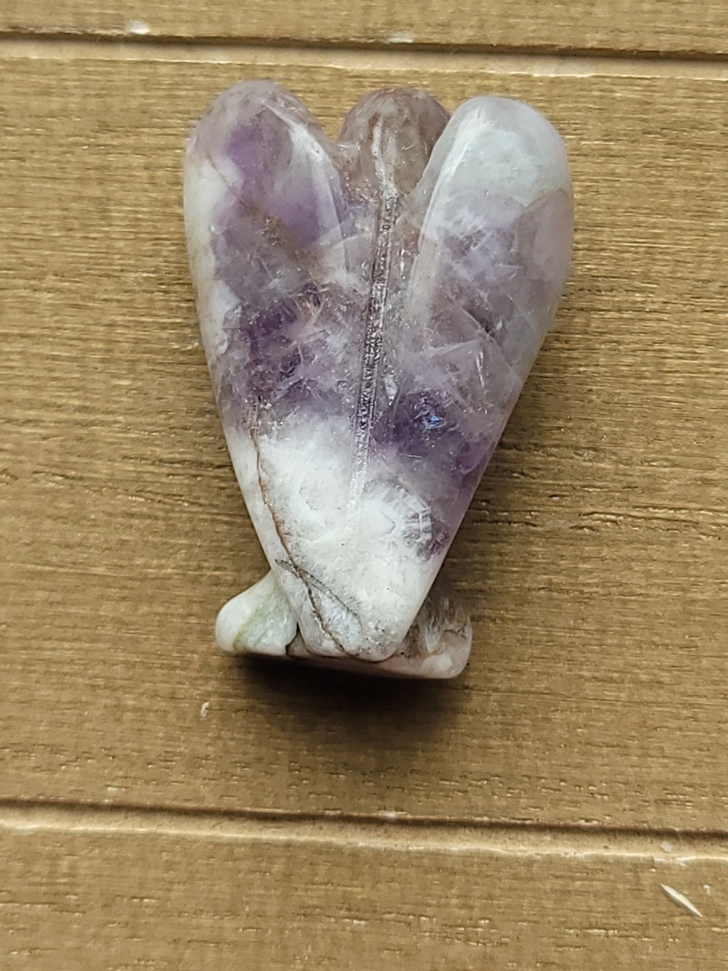 Amethyst Angel Carving Natural Crystal.