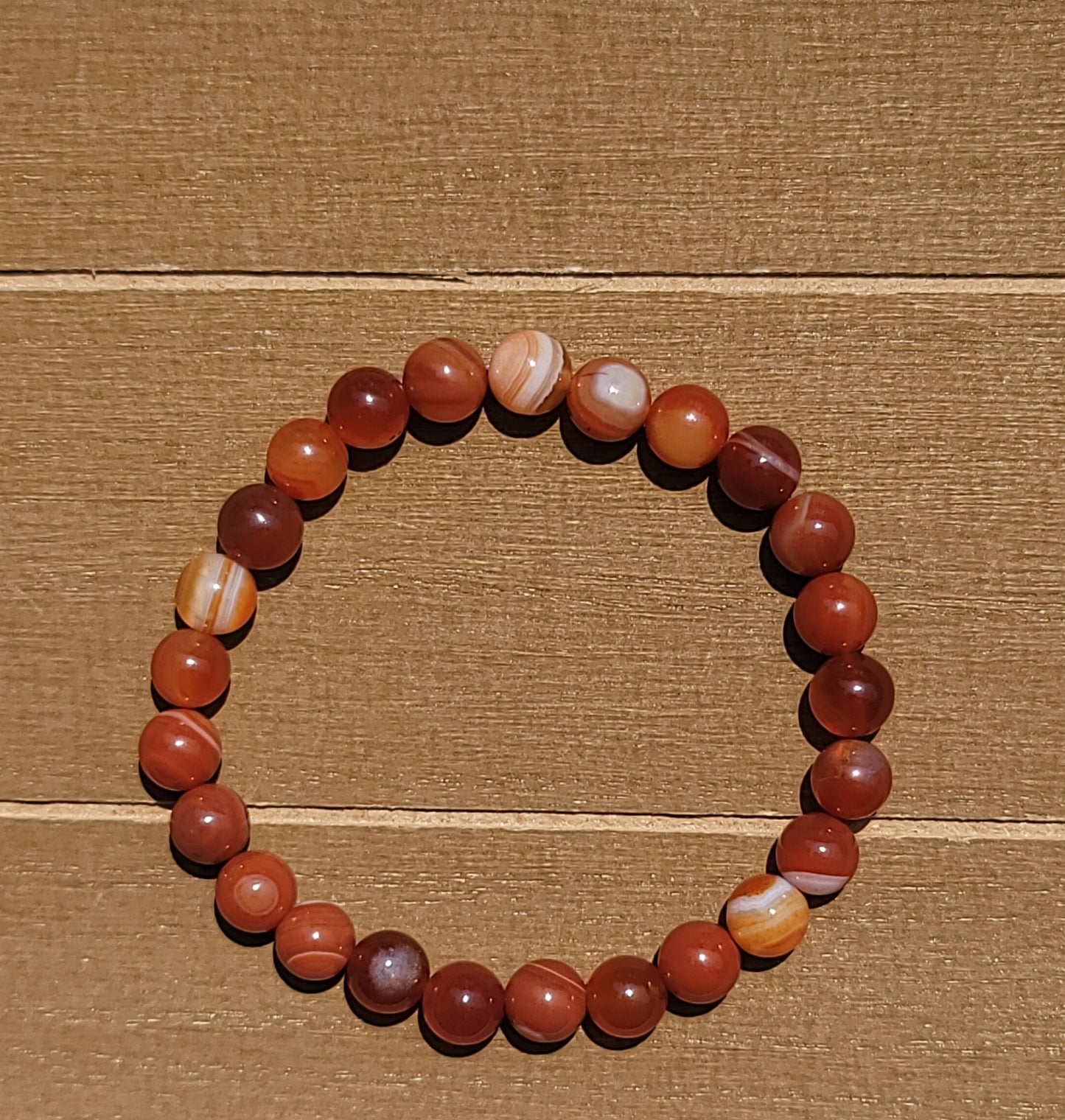 Carnelian Natural Crystal Bracelet 

 