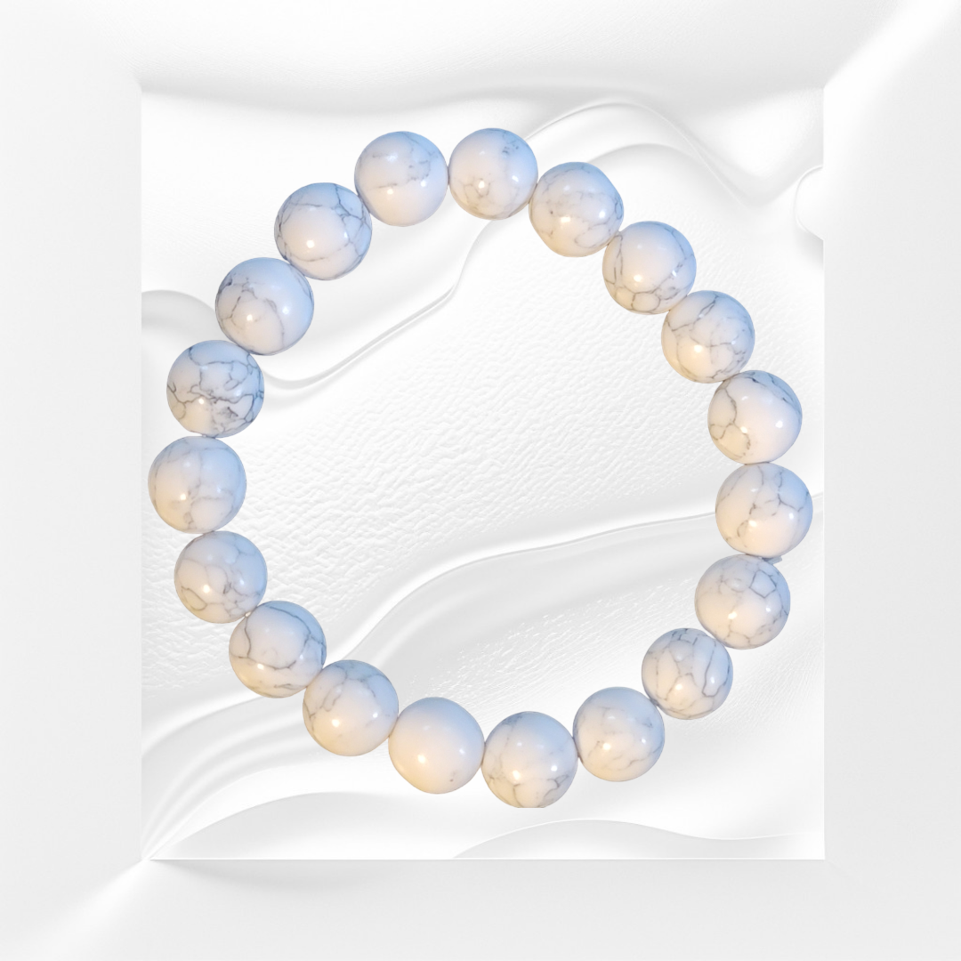 Howlite Natural Crystal Bracelet