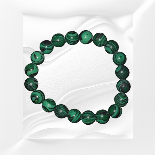 Malachite Natural Crystal Bracelet