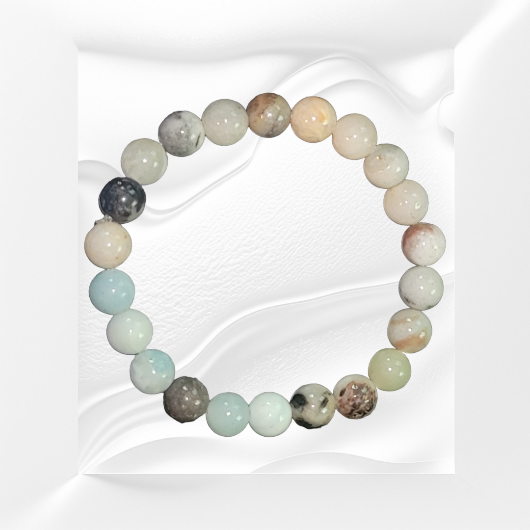 Amazonite Natural Crystal Bracelet